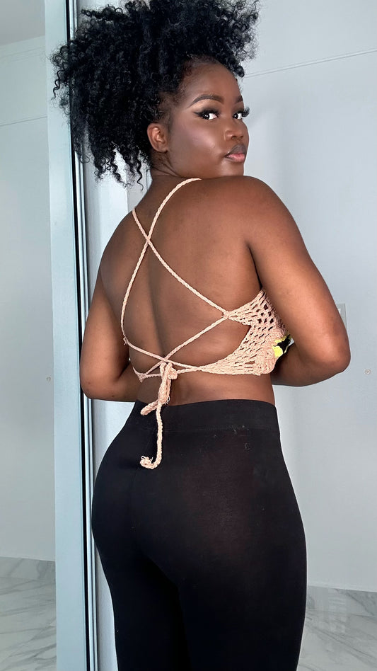 Granny square tube top