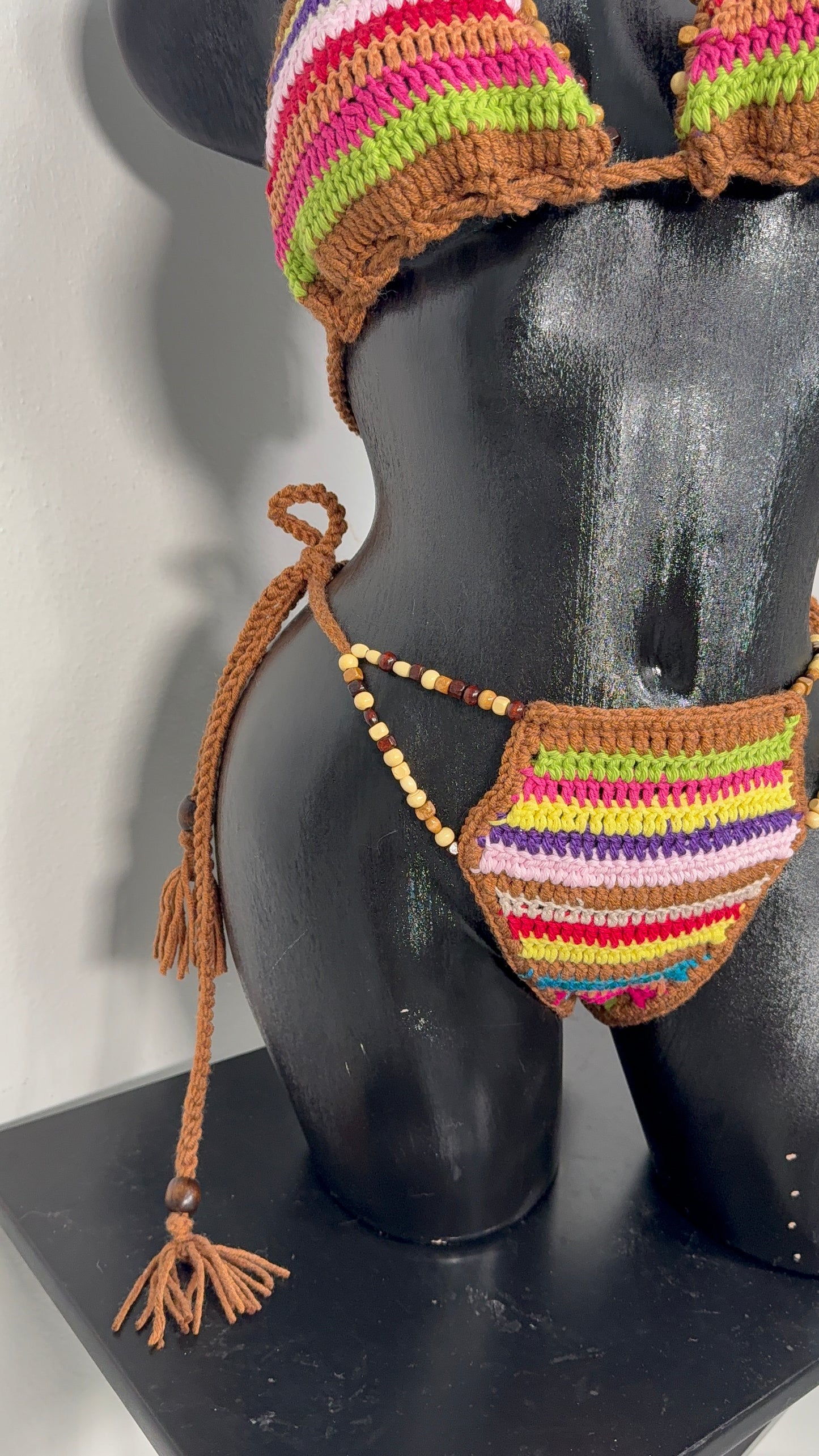 Sahara Sunset crochet bikini