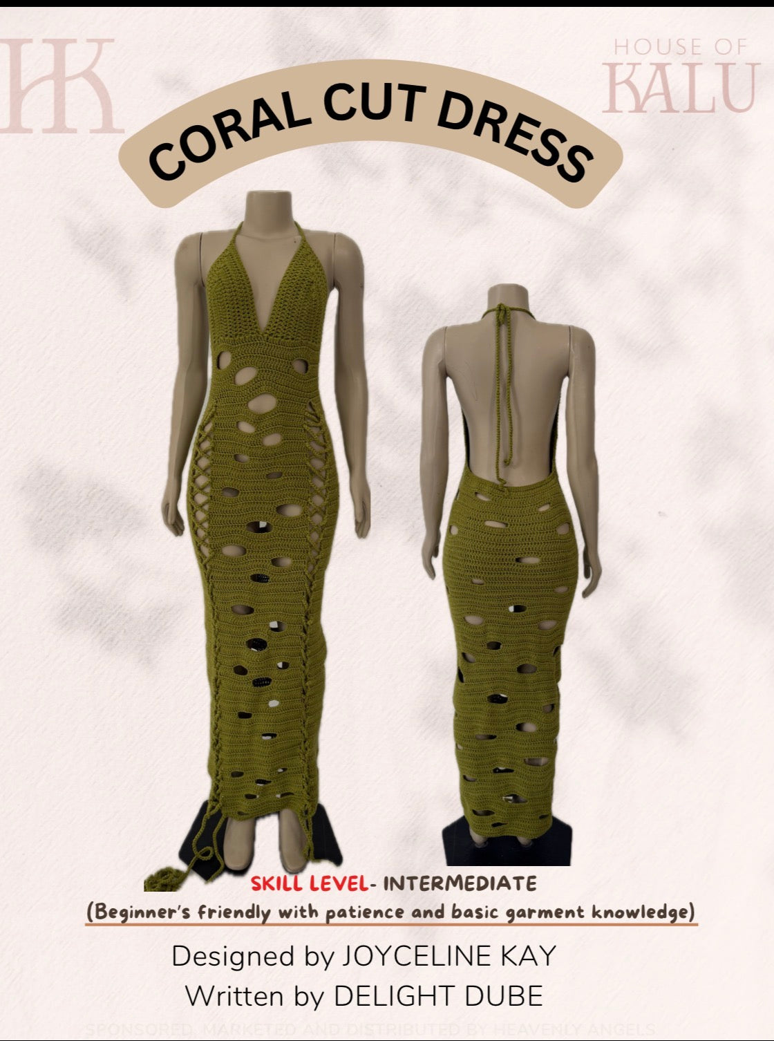 Crochet Halter dress pattern