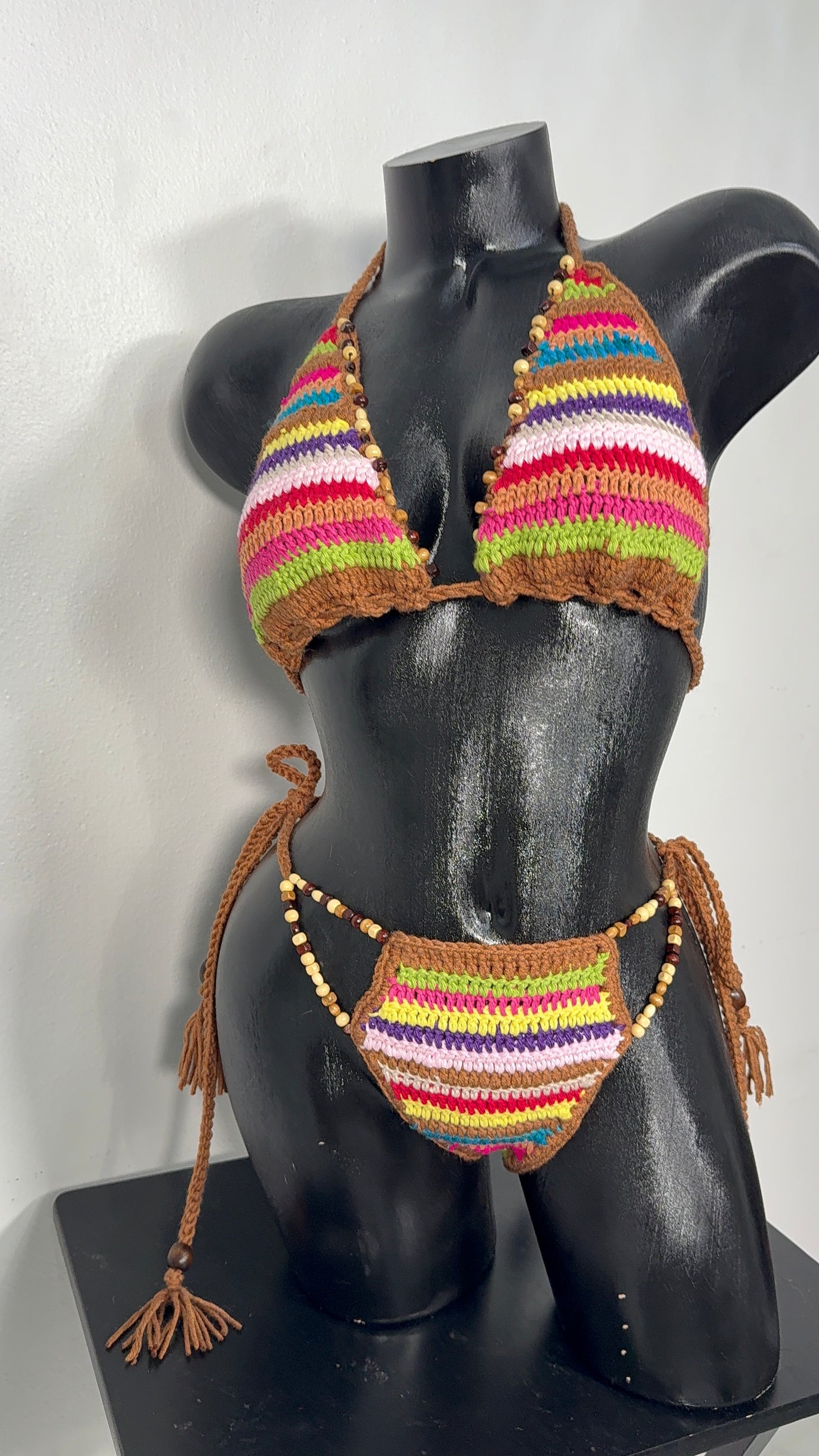 Sahara Sunset crochet bikini